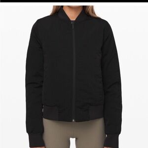 Lululemon Non-Stop Bomber - reversible - size 4